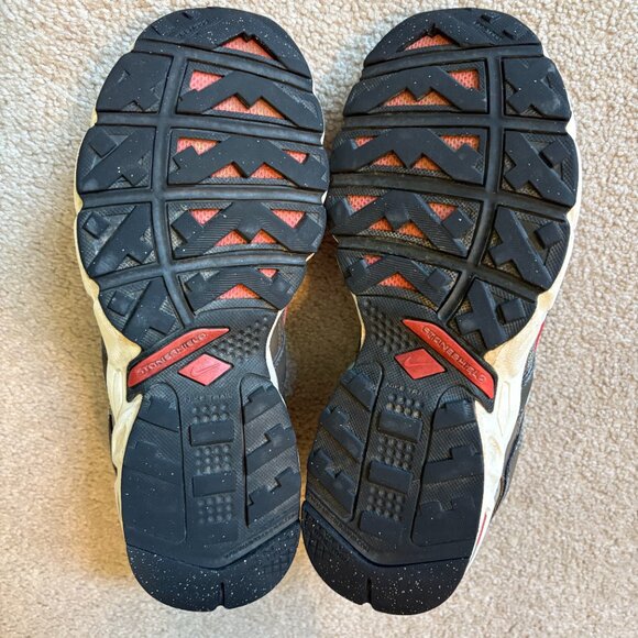 Nike Alvord 8 Women's Trail Running Hiking Shoes Size 8.5 Gray Blue Red - Picture 8 of 10